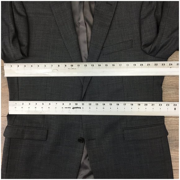 Ralph Lauren Mens Blazer Sport Coat Two Button Casual Jacket Size 44L Wool Suits - Picture 11 of 13